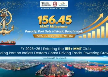 Paradip port registers historic high cargo handling in FY26