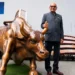 Vedanta Group Chairman Anil Agarwal during the listing of four newly demerged Vedanta companies