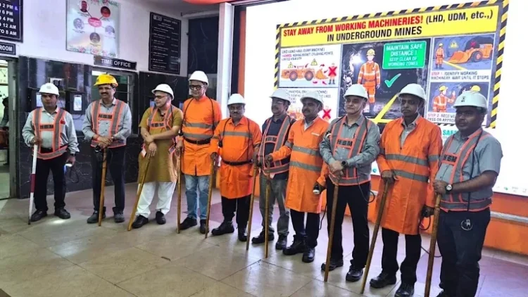 Coal India Corporate Safety Board visit to MCL