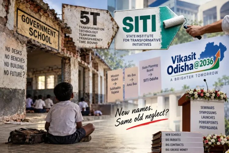 Odisha government school infrastructure